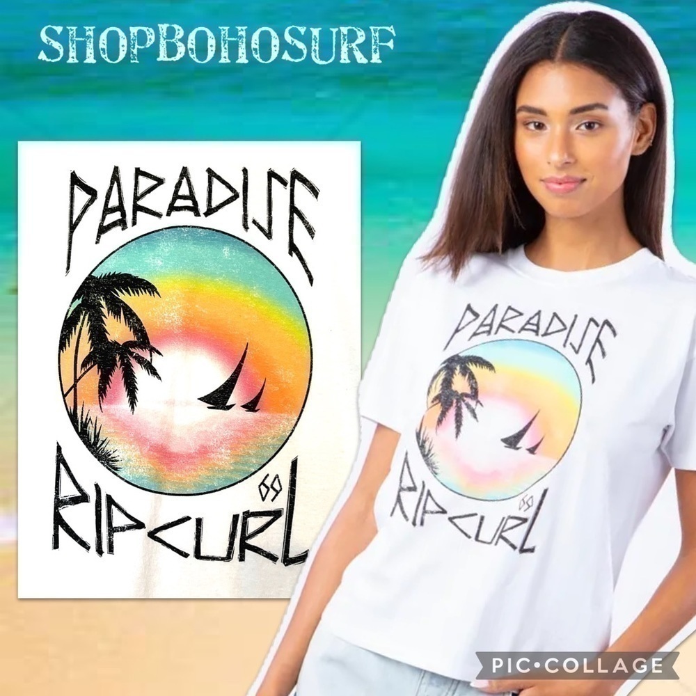 Rip Curl Paradise Lost Short Sleeve Tee - NWT